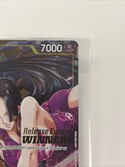 One Piece Promo 115 Boa Hancock P-115 Sealed Winner Card - Image 2