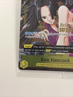 One Piece Promo 115 Boa Hancock P-115 Sealed Winner Card - Image 4