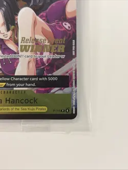 One Piece Promo 115 Boa Hancock P-115 Sealed Winner Card - Image 5