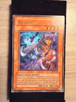 Yu-Gi-Oh! TCG Tsukuyomi DCR-075 Dark Crisis Rare Card Edition LP - Image 1