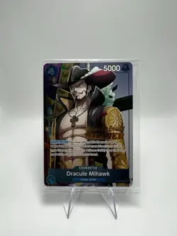 P-081 - Dracule Mihawk Promo Sealed One Piece Card - Image 1