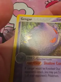 Pokemon TCG Gengar 5/92 EX Legend Maker 2006 Holo Rare Card - Image 3