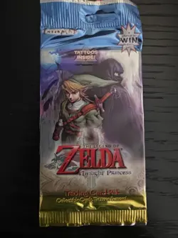 Legend Of Zelda Twilight Princess Trading Card Sealed Booster Pack Enterplay NEW - Image 3