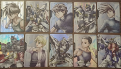 PB01 Gundam Card Game Premium Accessory Set Wing Resources Full Set - Image 1