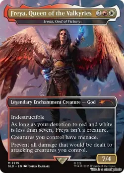 Freya, Queen of the Valkyries - Iroas, God of Victory [SLD - 2215] - NM TCG MTG - Image 1