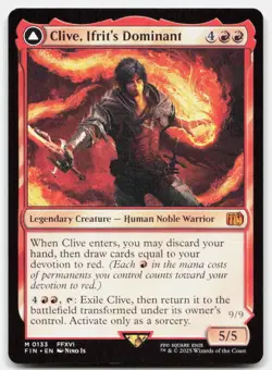Clive, Ifrit's Dominant 133 Mythic FINAL FANTASY Magic: The Gathering Near Mint - Image 1