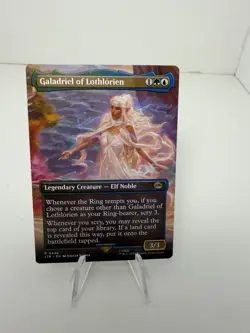 MTG Magic The Gathering Lord of the Rings Borderless 446 Galadriel of Lothlorien - Image 1