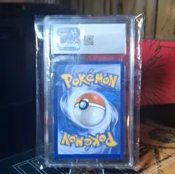 Pokemon TCG Team Rocket's Wobbuffet 203 Black Star Promo Holo CGC Gem Mint 10. - Image 2