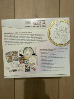 Brilliant Stars Elite Trainer Box Factory Sealed Pokemon Sword & Shield ETB - Image 2