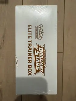 Brilliant Stars Elite Trainer Box Factory Sealed Pokemon Sword & Shield ETB - Image 4