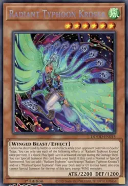DOOD-EN015 Radiant Typhoon Krosea Secret Rare 1st YuGiOh Preorder - Image 1