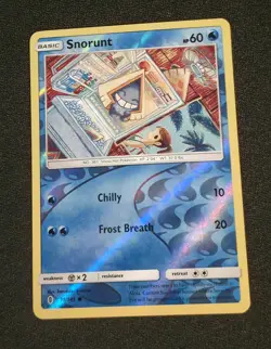 Pokemon Tcg Snorunt 31/145 Reverse Holo Near Mint - Image 1