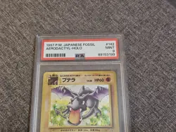 1997 Pokemon Japanese Fossil Aerodactyl PSA 9 - Image 2