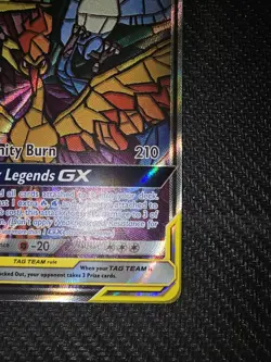 Pokemon TCG Hidden Fates Moltres & Zapdos & Articuno Stained Glass Promo NM! - Image 4