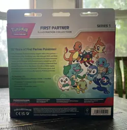 First Partner ILLUSTRATION COLLECTION TCG Pokemon (FACTORY SEALED) Series 1 Box - Image 3