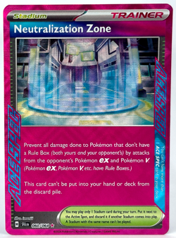 NEUTRALIZATION ZONE Ace Spec Rare Scarlet Violet Shrouded Fable 60/64 Pokemon - Image 1