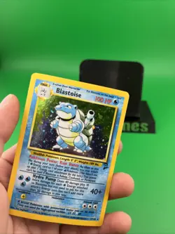Blastoise 2/130 Base Set 2 2000 - Pokemon TCG WOTC Holo Rare LP - Image 5