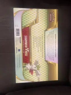 Pokemon TCG: Shaymin V Star Premium Collection Box New Factory Sealed 8 Boosters - Image 2