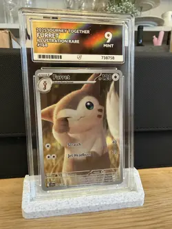 Pokemon TCG Furret 168/159 ACE 9 Mint - Image 1