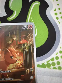 2025 Pokemon TCG Mega Evolution 138/132 Vulpix IR Illustration Rare IIII - Image 3