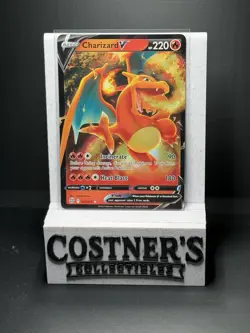 Charizard V 017/172 Pokemon Swsh09: Brilliant Stars NM - Image 1