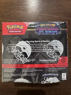 Pokemon Phantasmal Flames Booster Box **TORN SEAL** - Image 2