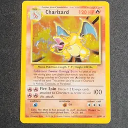 Pokemon Charizard 4/102 Base Set Holo Rare 1999 English 120 Arita - Image 1