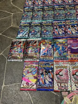 Large Lot Of Sealed Japanese & Chinese Pokemon TCG Booster Packs/Mega Dream Box! - Image 4