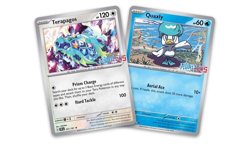 Pokemon TCG Terapagos / Quaxly Pokemon Center Promo Horizons Sealed Card - Image 1