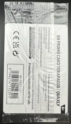 Pokemon TCG Terapagos / Quaxly Pokemon Center Promo Horizons Sealed Card - Image 3