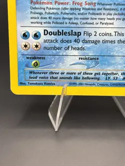 Politoed Neo Discovery 27/75 Non-Holo Rare Pokemon TCG Tomokazu Komiya - DMG - Image 4