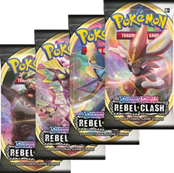 Pokemon Sword & Shield Rebel Clash - Booster Pack - Sealed - Image 1