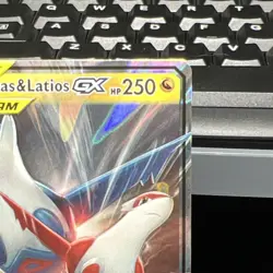 Pokemon Latias & Latios GX TAG TEAM Ultra Rare Holo 113/181 SM-Team Up - Image 2