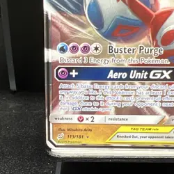 Pokemon Latias & Latios GX TAG TEAM Ultra Rare Holo 113/181 SM-Team Up - Image 4