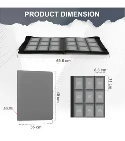 Pokemon Mew Meadows Laser Engraved Top Loader Binder - Image 3