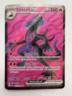 Salazzle ex #101/88 Double RareFull Art Pokemon Perfect Order NM - Image 1