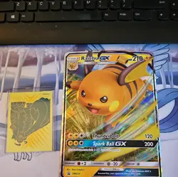 Pokemon TCG Raichu GX Jumbo Promos SM213 - Image 1