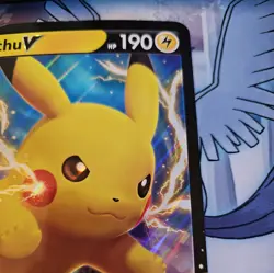 Pikachu V JUMBO - Pokemon Shining Fates Black Star Promo - SWSH061 NM - Image 4