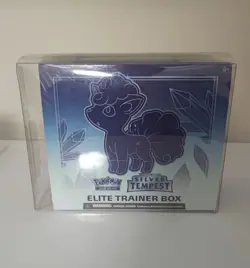 Pokemon TCG Silver Tempest ETB Sword & Shield New & OPENED + free plastic box - Image 1