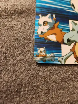 Pokemon Japanese Vending Prism Sticker Nidoking/Cubone #18 Unofficial 1996 - Image 3