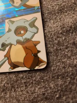 Pokemon Japanese Vending Prism Sticker Nidoking/Cubone #18 Unofficial 1996 - Image 4