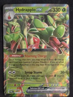 Pokemon TCG Hydrapple ex 011/131 Double Rare Prismatic Evolutions NM - Image 1