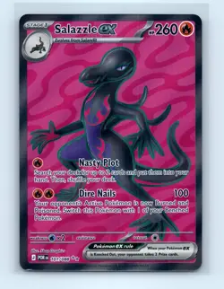 Pokemon tcg ME03: Perfect Order Salazzle ex Near Mint or Better - Image 1