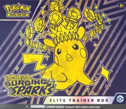 Pokemon TCG Scarlet & Violet Surging Sparks Pokemon Elite Trainer Box ETB SEALED - Image 1
