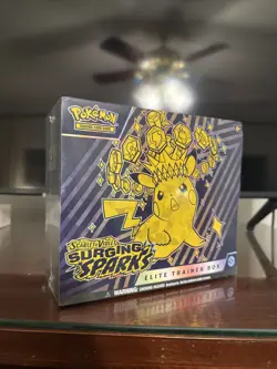 Pokemon TCG Surging Sparks Elite Trainer Box ETB NEW SEALED - Image 1