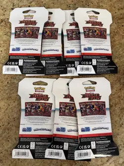 7x Pokemon Scarlet & Violet Destined Rivals Sleeved Booster Packs New - Image 2