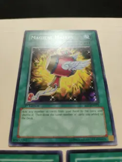 3x Magical Mallet SD7-EN021 Common 1st Ed/Unlimited LP/MP - Image 2