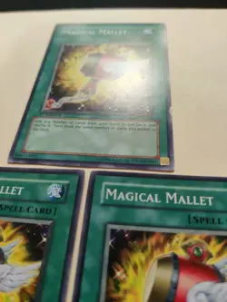 3x Magical Mallet SD7-EN021 Common 1st Ed/Unlimited LP/MP - Image 3
