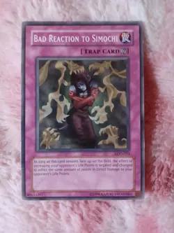 Yu-Gi-Oh! Bad Reaction to Simochi LOD-093 1st Edition - Legacy of Darkness - Image 1