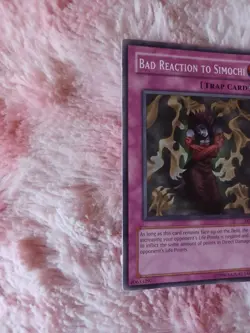 Yu-Gi-Oh! Bad Reaction to Simochi LOD-093 1st Edition - Legacy of Darkness - Image 2